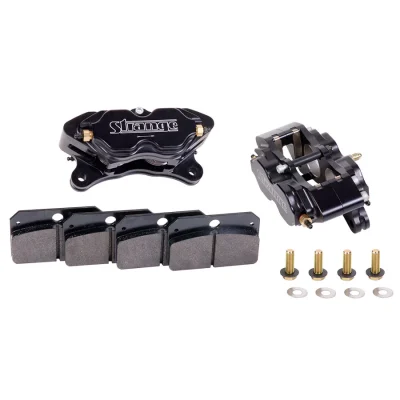 Strange Directional 4 Piston Caliper Kit With DTC-30 Semi Metallic Brake Pads
