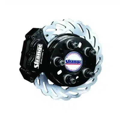 Strange Evolution Dynamic Drive Mount Rear Brake Kit For 05-14 Mustang OEM Ends