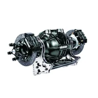 Pro Mod Aluminum Housing With Carbon Brakes 16", 17", 18", 19", 20", 21", 22", or 23" Four Link Centers
