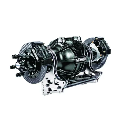 Pro Mod Aluminum Housing With Carbon Brakes 16", 17", 18", 19", 20", 21", 22", or 23" Four Link Centers