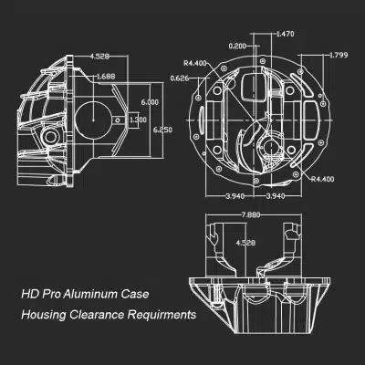 Strange HD Pro 9" Ford Center Section Lightweight Steel Spool Standard Gear & Female Coupler - Image 2