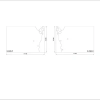 2 pc. LS Motor Plate