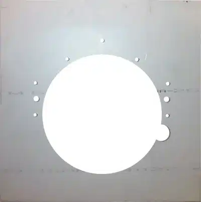 24" x 24" Chev Mid-Plate - Converter