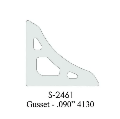 .090" 4130 Gusset