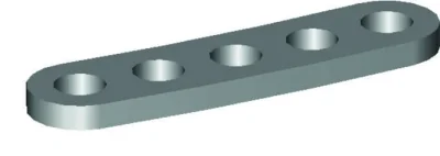 1/4" 4130 Lower Doubler Plate