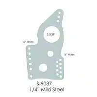 Pro Mild Steel 4-Link Bracket 3" Tube