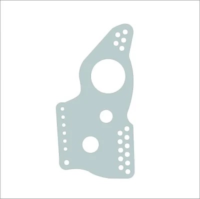 1/4" 4130 4-Link w/ 3/8" Adj. Shock Mount