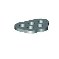 1/4" 4130 Upper Doubler Plate