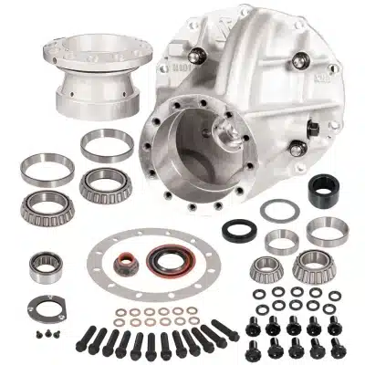 Strange Ultra Case and Support Package 3.812" Bore Case & Tapered Bearing Support With Installation Kit For 9" or 9 1/2" 28 Spline Pro Gears