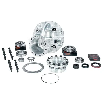 Strange Billet Case and Support Package 3.812" Bore Case & Tapered Bearing Support With Installation Kit For 9" or 9 1/2" 35 Spline Pro Gears